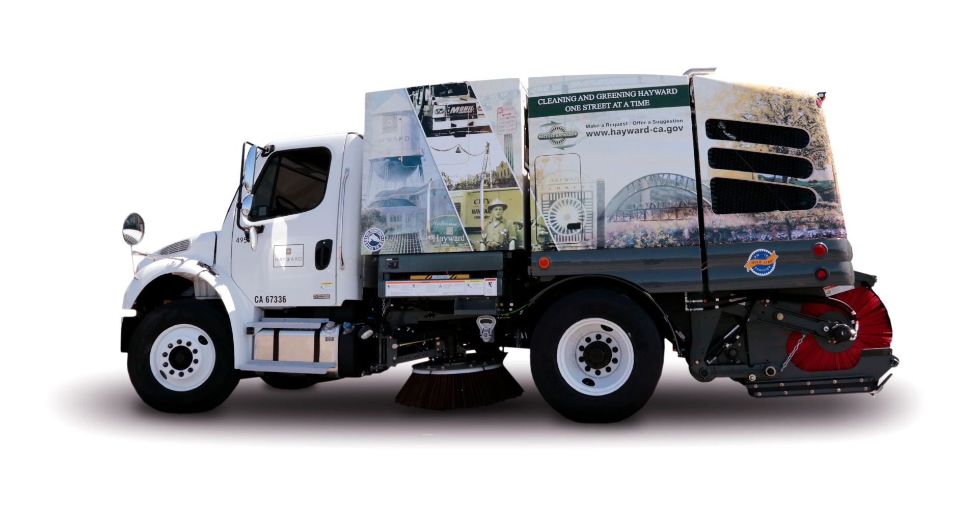 city of hayward street sweeper c